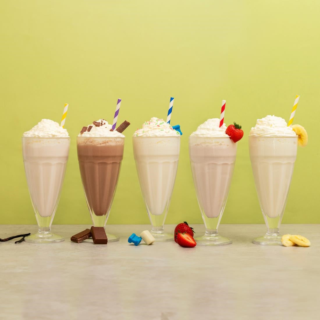 KA727 Simply Vanilla Milkshake Mix Syrup - 1Ltr