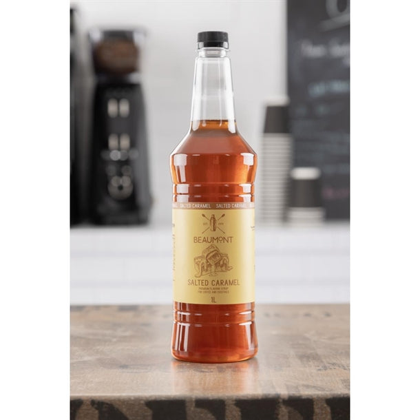 KA745 Beaumont Salted Caramel Syrup 1Ltr
