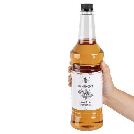 KA746 Beaumont Vanilla Syrup 1ltr - JD Catering Equipment Solutions Ltd