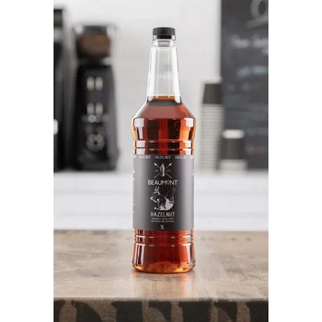 KA747 Beaumont Hazelnut Syrup 1ltr - JD Catering Equipment Solutions Ltd