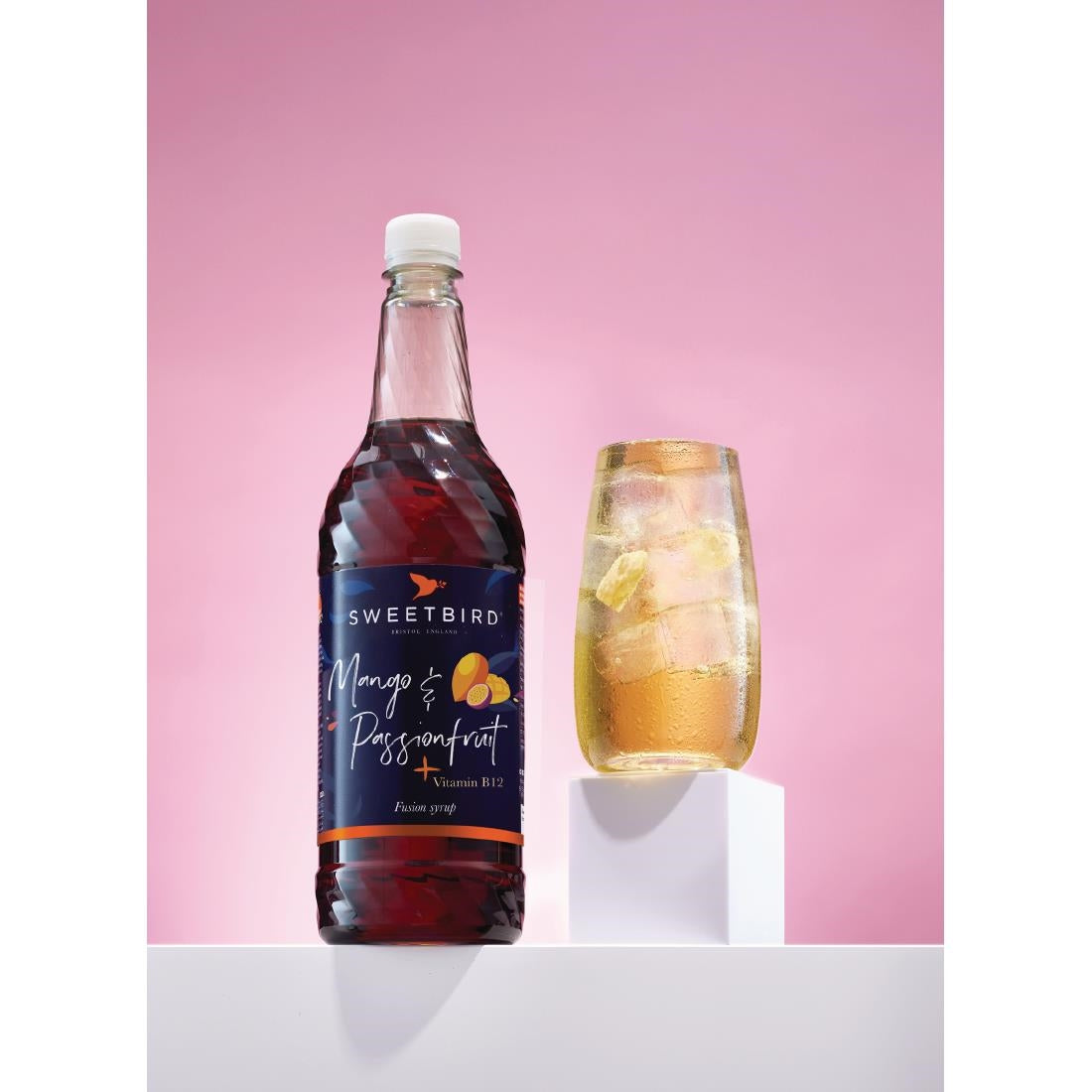 KA755 Sweetbird Fusions Syrup Mango & Passionfruit Added Vit B