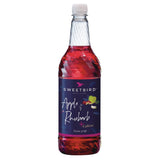 KA757 Sweetbird Fusions Syrup Apple and Rhubarb Added Caffeine