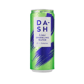 DASH Lime Sparkling Water 330ml (12 Pack)