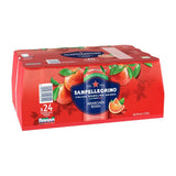San Pelligrino Blood Orange Cans 330ml (24 Pack)