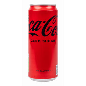 Coca-Cola Zero Sugar Slim Cans 330ml (24 Pack)