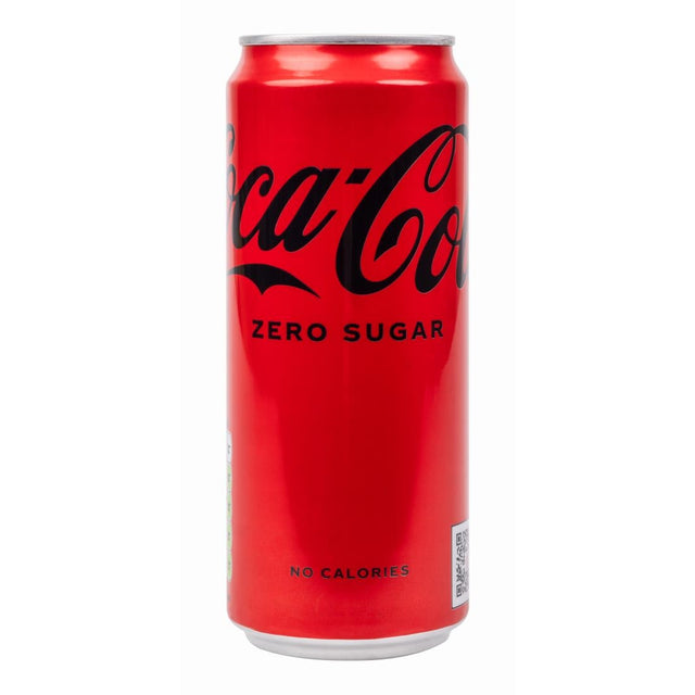 Coca-Cola Zero Sugar Slim Cans 330ml (24 Pack)
