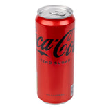 Coca-Cola Zero Sugar Slim Cans 330ml (24 Pack)