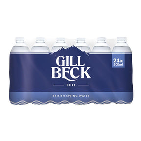 Gill Beck Still Natural Mineral Water 500ml (24 Pack)