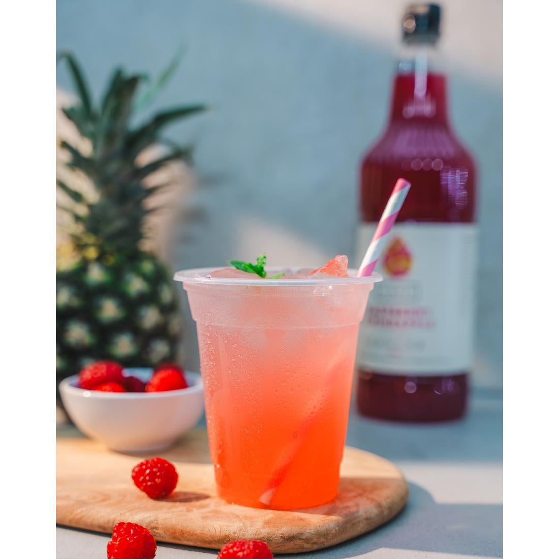 Simply Raspberry and Pineapple Cooler 1Ltr