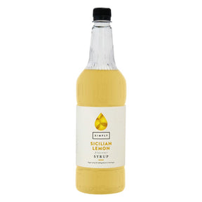 Simply Sicilian Lemon Syrup 1Ltr