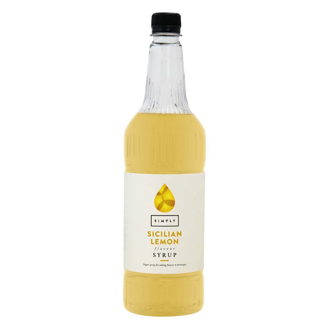 Simply Sicilian Lemon Syrup 1Ltr