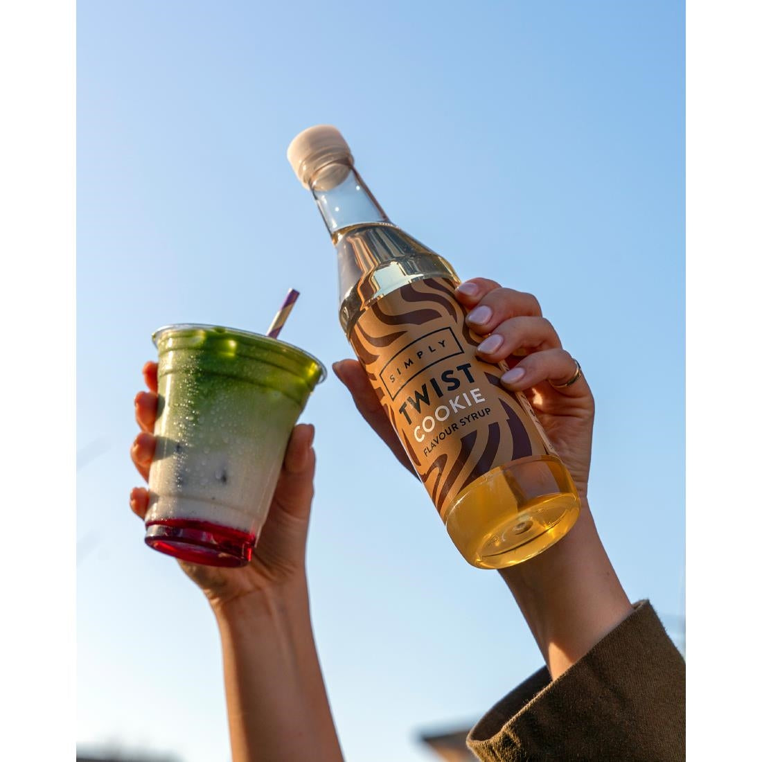Simply Twist Cookie Syrup 485ml
