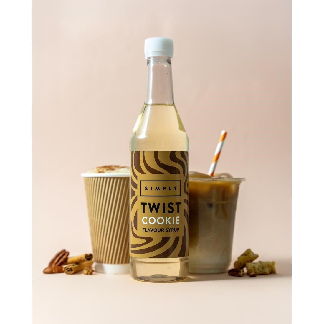 Simply Twist Cookie Syrup 485ml