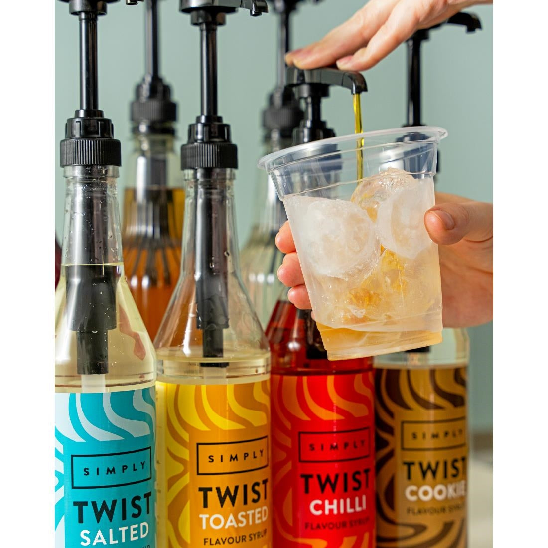 Simply Twist Cookie Syrup 485ml