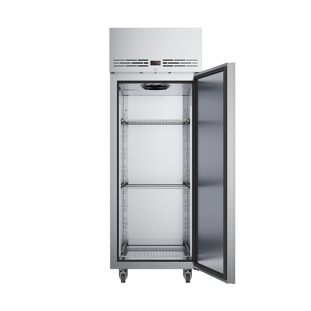 KORE KU1H 600 Litre Refrigerator – Right-Hand Hinge (50-101) — interior view