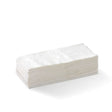 2-ply dispenser napkin - white - BioPak commercial catering consumable