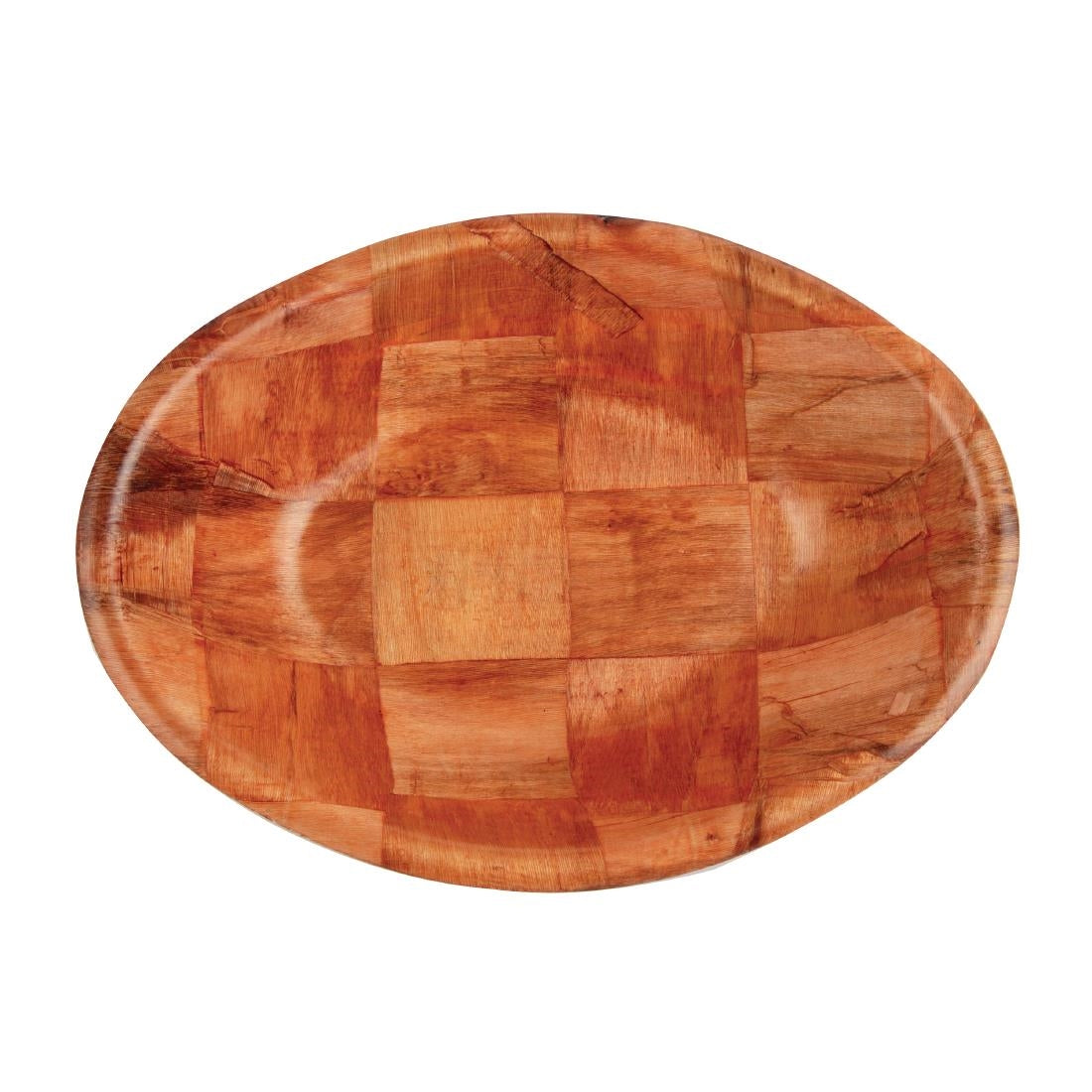 Oval Wooden Bowl Large L093
