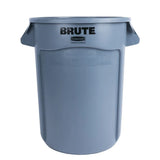 HY026 Rubbermaid BRUTE Container Grey 167Ltr - JD Catering Equipments Ltd
