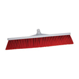 L872 SYR Hygiene Broom Head Stiff Bristle Red - JD Catering Equipments Ltd