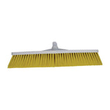 L875 SYR Hygiene Broom Head Stiff Bristle Yellow - JD Catering Equipments Ltd