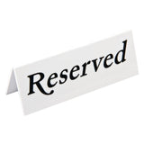 L988 Plastic Reserve Signs (Pack of 10)