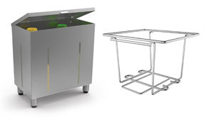 Manufacturer illustration for Lainox CPD20 accessory range