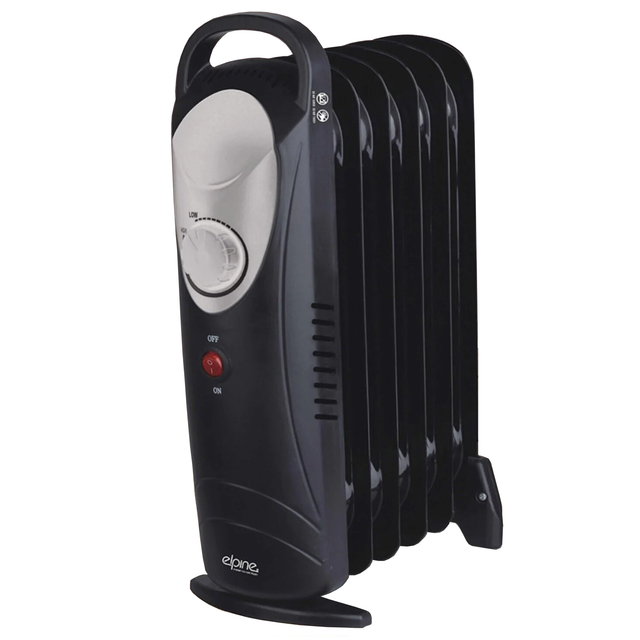 Lifestyle Elpine Black 6 Fin Oil Radiator | LFS31004C