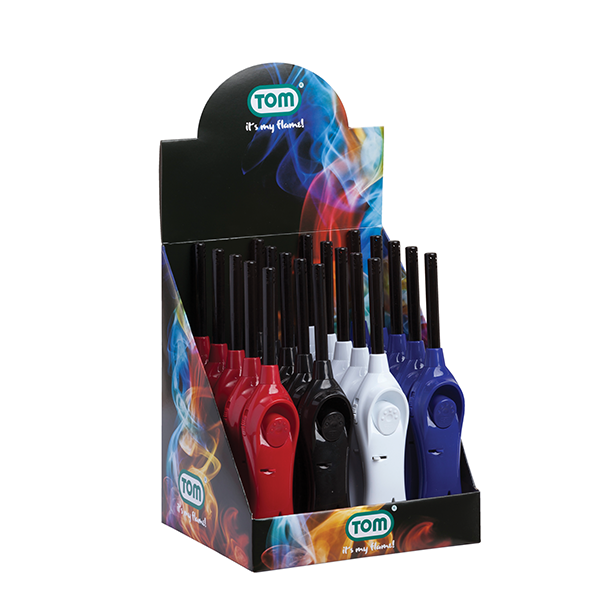 Lifestyle Multi-coloured Refillable Gas Lighters — Pack of 20 | LFS914