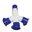 Lifestyle Mains Three Way Distribution Adaptor | LFSBP0307