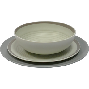 Lifestyle Nature Haven 16pcs Dinner Set Grey | LFSCM-1G