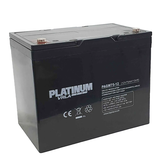 Platinum PAGM75-12 75Ah AGM Leisure Battery