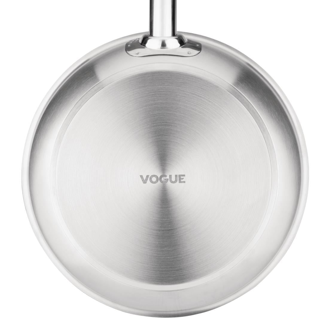 M925 Vogue Stainless Steel Induction Frying Pan 240mm