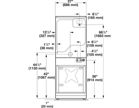 Maytag MLE22PRTGW 10.5kg Ready Stacked Washer and Dryer