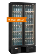 CE563 Gamko Maxiglass 2 Glass Door 500Ltr Bottle Cooler Cabinet - MG3/500G - JD Catering Equipment Solutions Ltd