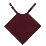 MSP0254 Napkin Style Dignified Adult Clothing Protector - Maroon - 45x45cm - JD Catering Equipment Solutions Ltd