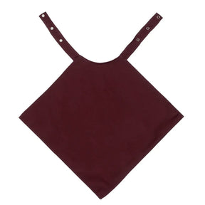 MSP0254 Napkin Style Dignified Adult Clothing Protector - Maroon - 45x45cm - JD Catering Equipment Solutions Ltd