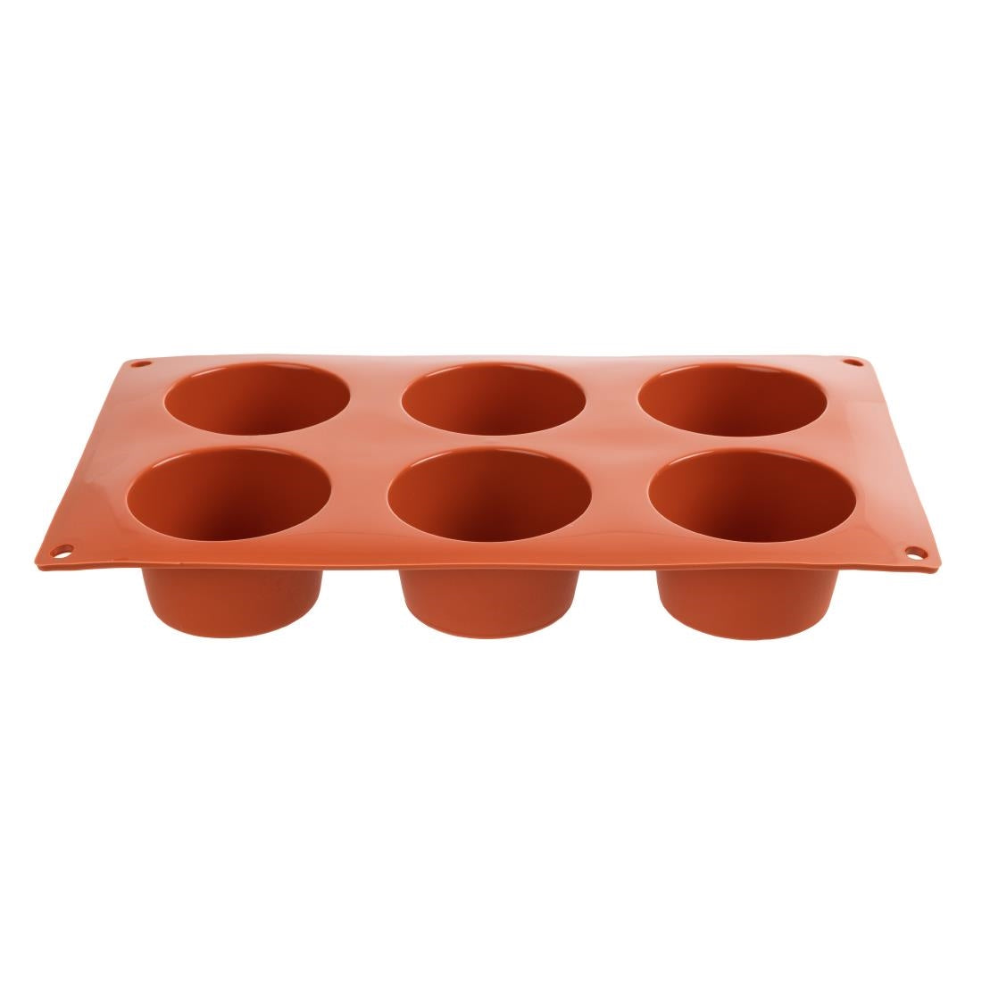 N933 Pavoni Formaflex Silicone Muffin Mould 6 Cup