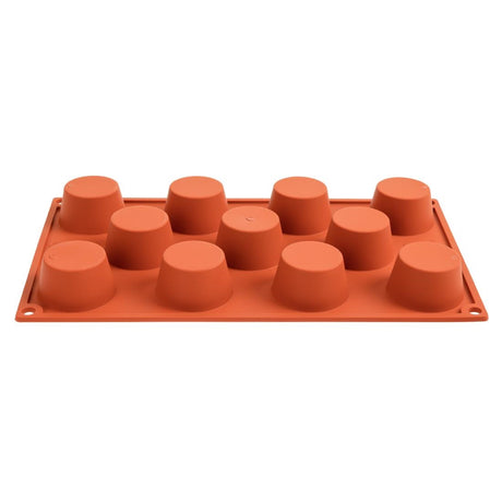 N934 Pavoni Formaflex Silicone Mini Muffin Mould 11 Cup
