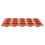 N936 Pavoni Formaflex Silicone Half Sphere Mould 15 Cup