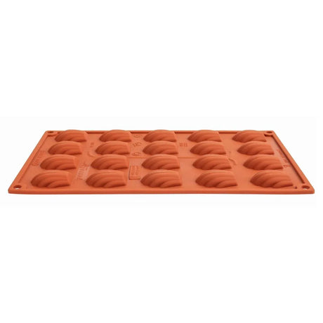 N939 Pavoni Formaflex Silicone Non-Stick Mini-Madeleine Mould 20 Cup
