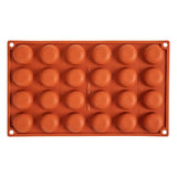 N940 Pavoni Formaflex Silicone Pomponette Mould 24 Cup
