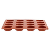 N951 Pavoni Formaflex Silicone Oval Mould 16 Cup