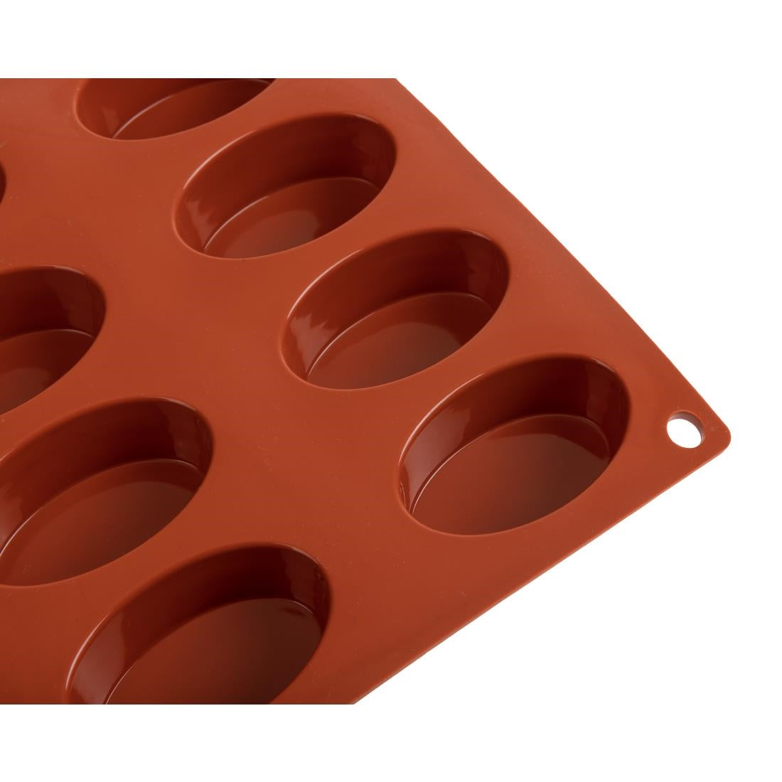 N951 Pavoni Formaflex Silicone Oval Mould 16 Cup