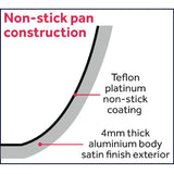 CB900 Vogue Non Stick Teflon Induction Frying Pan 240mm