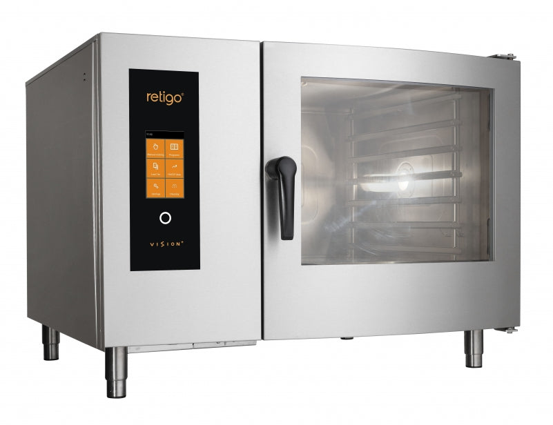 Retigo Orange Vision Plus 6 Grid Combi oven GN2/1 621i+