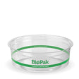 PLA BioBowl - Clear - 240ml - 500/ctn - clear - BioPak commercial catering consumable