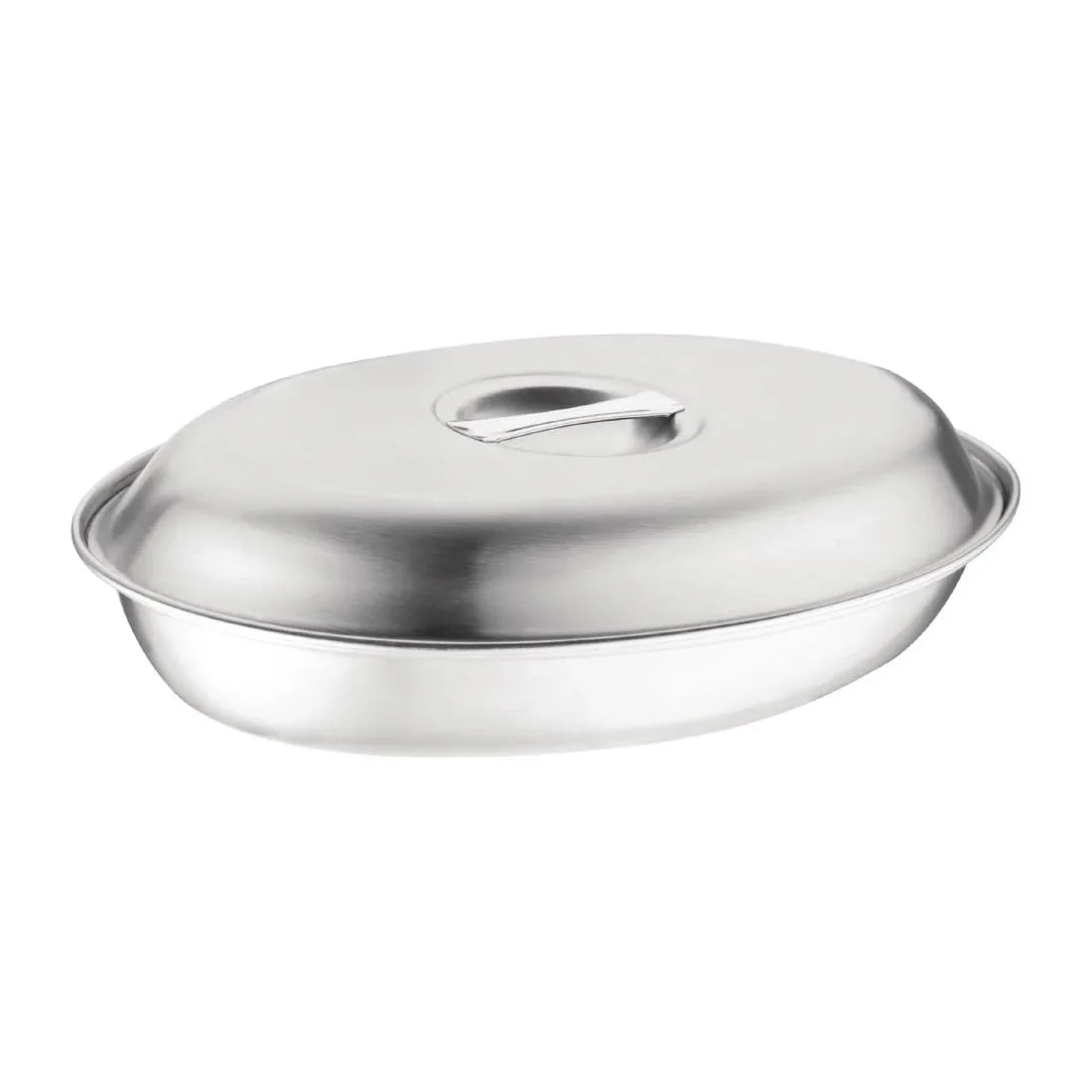 P182 Olympia Oval Vegetable Dish Lid 250 x 170mm - JD Catering Equipment Solutions Ltd