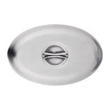 P183 Olympia Oval Vegetable Dish Lid 290 x 200mm - JD Catering Equipment Solutions Ltd