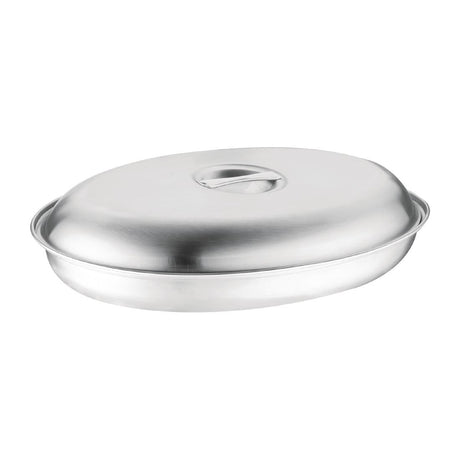 P183 Olympia Oval Vegetable Dish Lid 290 x 200mm