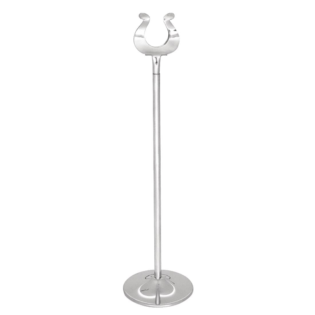 P344 Stainless Steel Table Number Stand 305mm